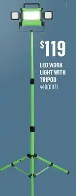 Canac LED Work Light with Tripod offer