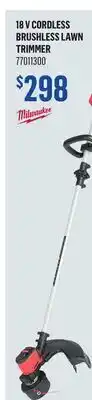 Canac 18 V Cordless Brushless Lawn Trimmer offer