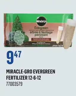 Canac MIRACLE-GRO EVERGREEN FERTILIZER 12-6-12 offer