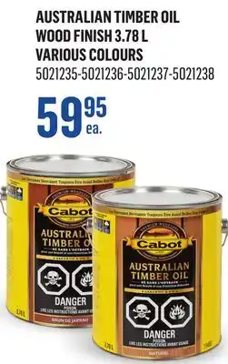 Canac Australian Timber Oil Wood Finish Natural offer