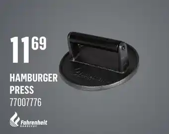 Canac Hamburger Press offer