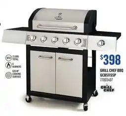 Canac GRILL CHEF BBQ GCB511SSP offer
