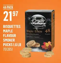 Canac Bisquettes Maple Flavour Smoker Pucks 1.6 lb offer