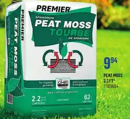 Canac Premier Peat Moss 2.2 ft³ offer