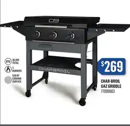 Canac CHAR-BROIL GAZ GRIDDLE offer
