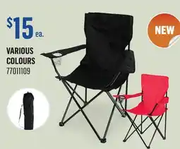 Canac Outdoor Folding Chair Various Colours offer