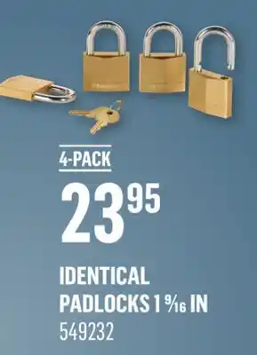 Canac Identical Padlocks 1 9/16 in offer