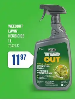 Canac WeedOut Lawn Herbicide offer