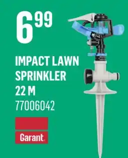 Canac Impact Lawn Sprinkler 22m offer