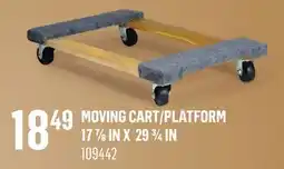 Canac Moving Cart/Platform 17 7/8 in x 29 3/4 in offer