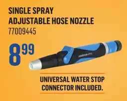 Canac Single Spray Adjustable Hose Nozzle offer
