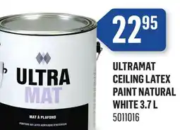 Canac UltraMat Ceiling Latex Paint Natural White offer
