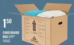 Canac Cardboard Box offer