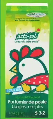 Canac Pure Hen Manure 5-3-2 offer