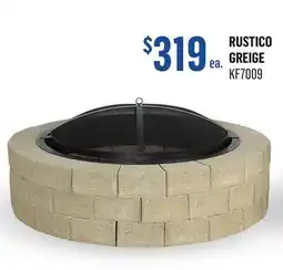 Canac Rustico Outdoor Fireplace offer