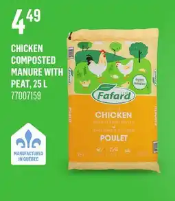 Canac Chicken Composted Manure with Peat offer