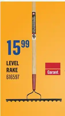 Canac Level Rake offer