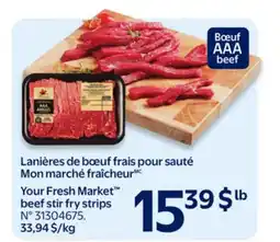 Walmart Your Fresh Market Deet stir try strip offer