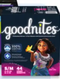 Walmart Goodnites superpack nighttime underwear offer