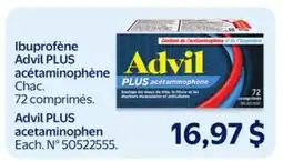 Walmart Advil PLUS acetaminophen offer