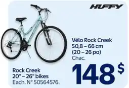 Walmart Huffy Rock Creek 20 - 26 bikes offer