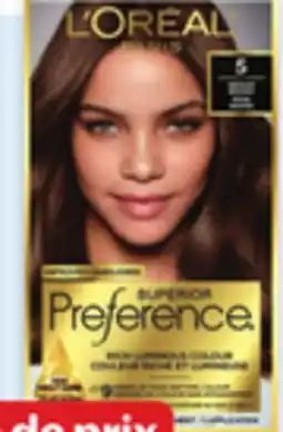 Walmart L'Oréal Paris Superior Preference hair colour offer