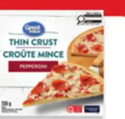Walmart Great Value thin crust frozen pizza offer
