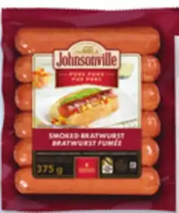 Walmart Johnsonville or Piller's smoked sausages offer