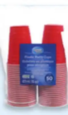 Walmart Great Value red,u clear, colour or Etch-it personalized party cups offer