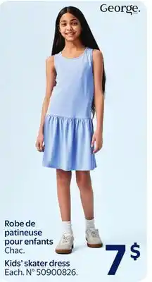 Walmart Kids' skater dress offer