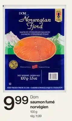 Avril saumon fumé norvégien offer