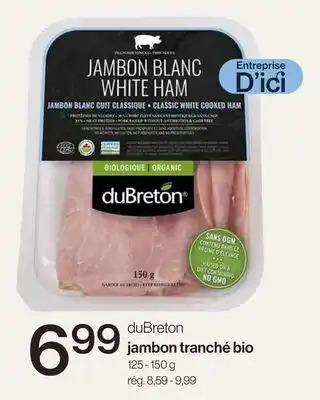 Avril jambon tranché bio offer