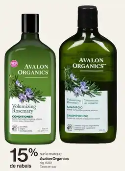 Avril Avalon Organics offer