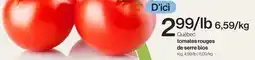 Avril tomates rouges de serre bios offer