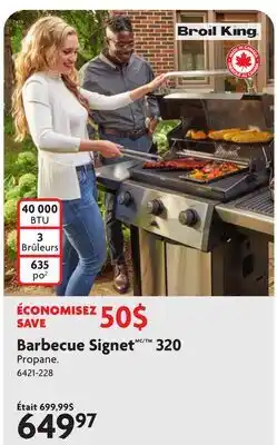 Home Hardware Barbecue Signet 320 offer