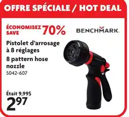 Home Hardware 8 pattern hose nozzle offer