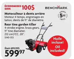Home Hardware Rear tine garden tiller offer