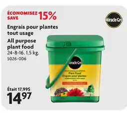 Home Hardware All purpose plant food offer