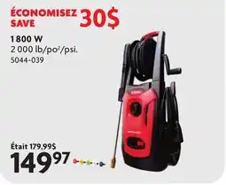 Home Hardware Electric pressure washer, 1 800 W offer