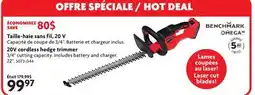 Home Hardware 20V cordless hedge trimmer offer
