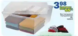 Rossy Transparent bin offer
