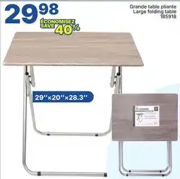 Rossy Large folding table offer