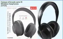 Rossy ESCAPE fil Wireless heaphones offer