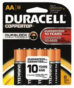 Rossy DURACELL Piles Batteries offer