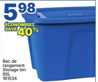 Rossy Storage bin offer