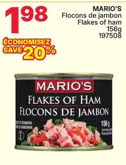 Rossy MARIO'S Flocons de jambon Flakes of ham offer