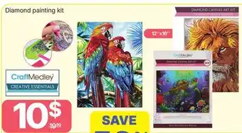 Rossy CRAFT MEDLEY Diamond painting kit offer