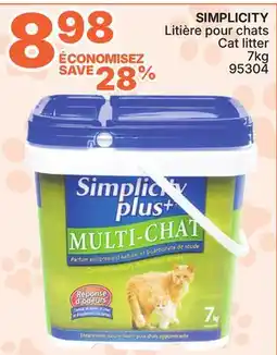 Rossy SIMPLICITY Cat litter offer