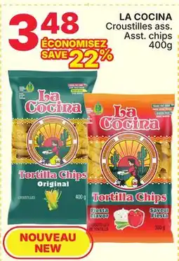 Rossy LA COCINA Asst. chips offer