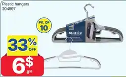 Rossy Plastic hangers offer